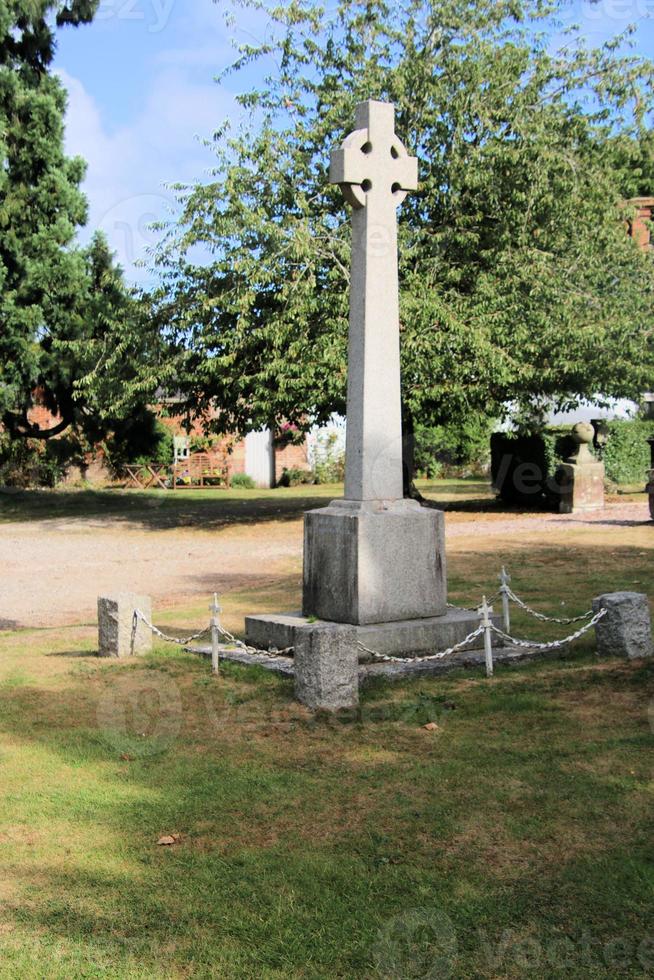 A view of Moreton Corbet Church and Graveyard photo