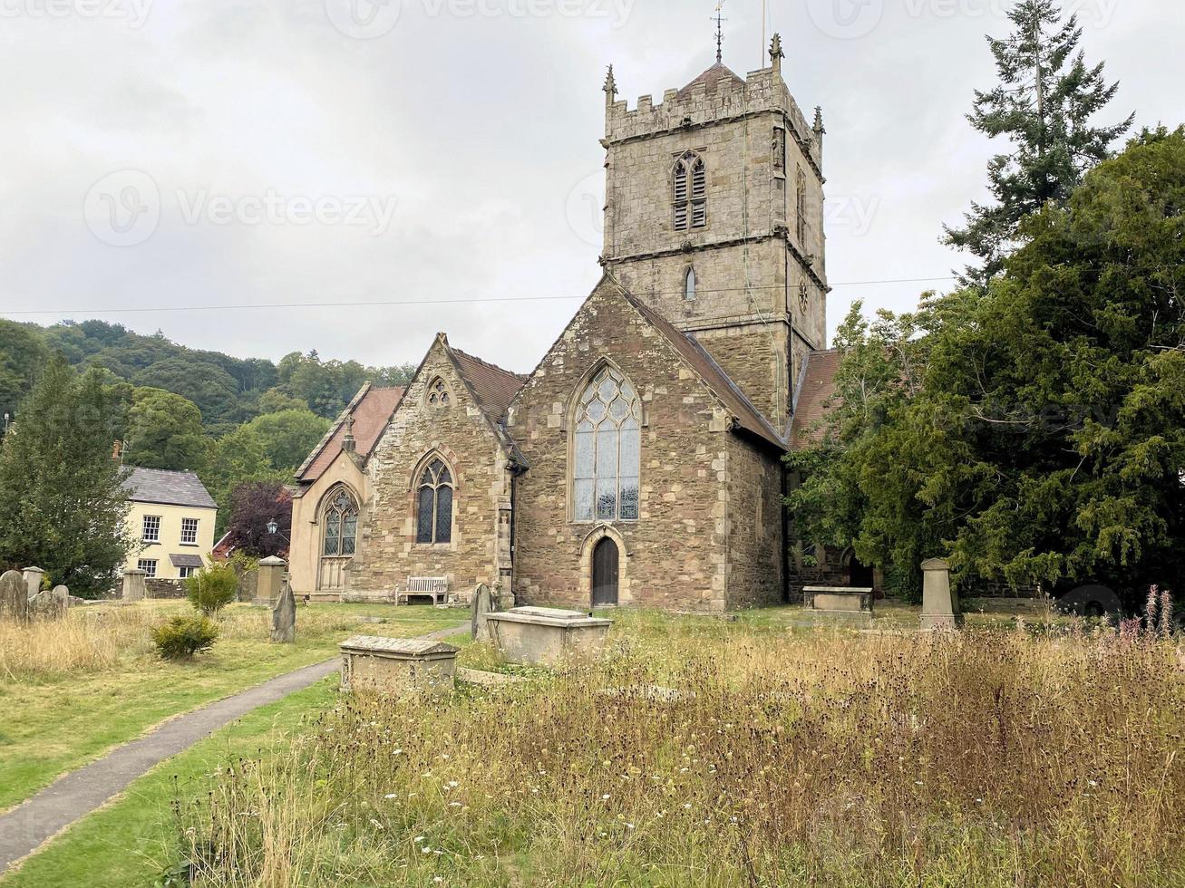 un ver de el Iglesia a Iglesia Stretton en Shropshire foto