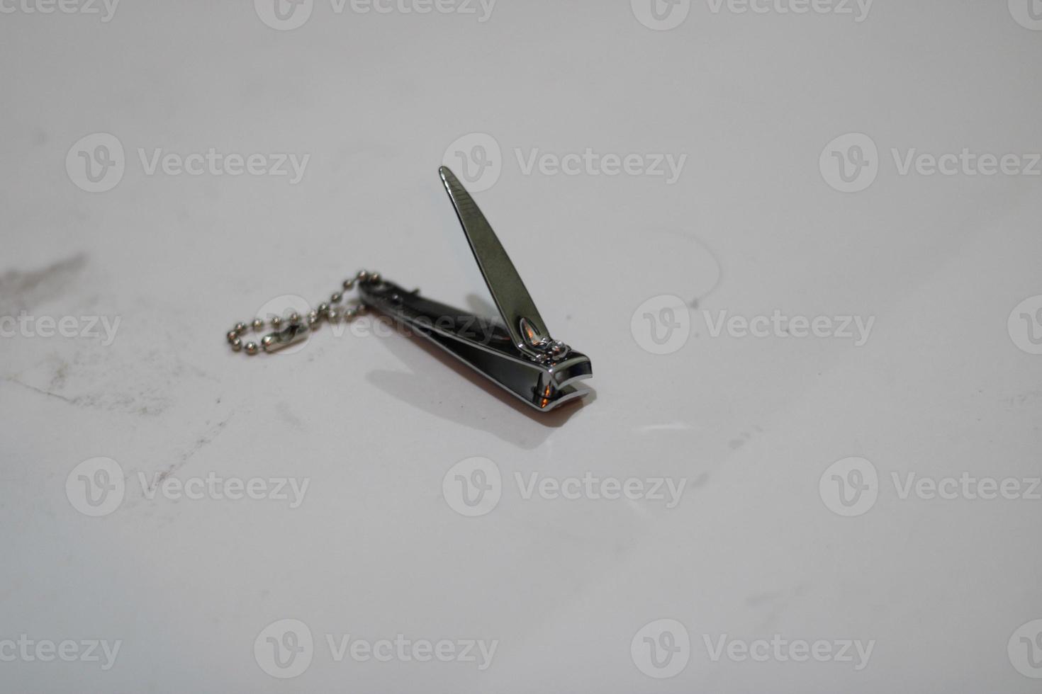 silver stainless nail clipper photo