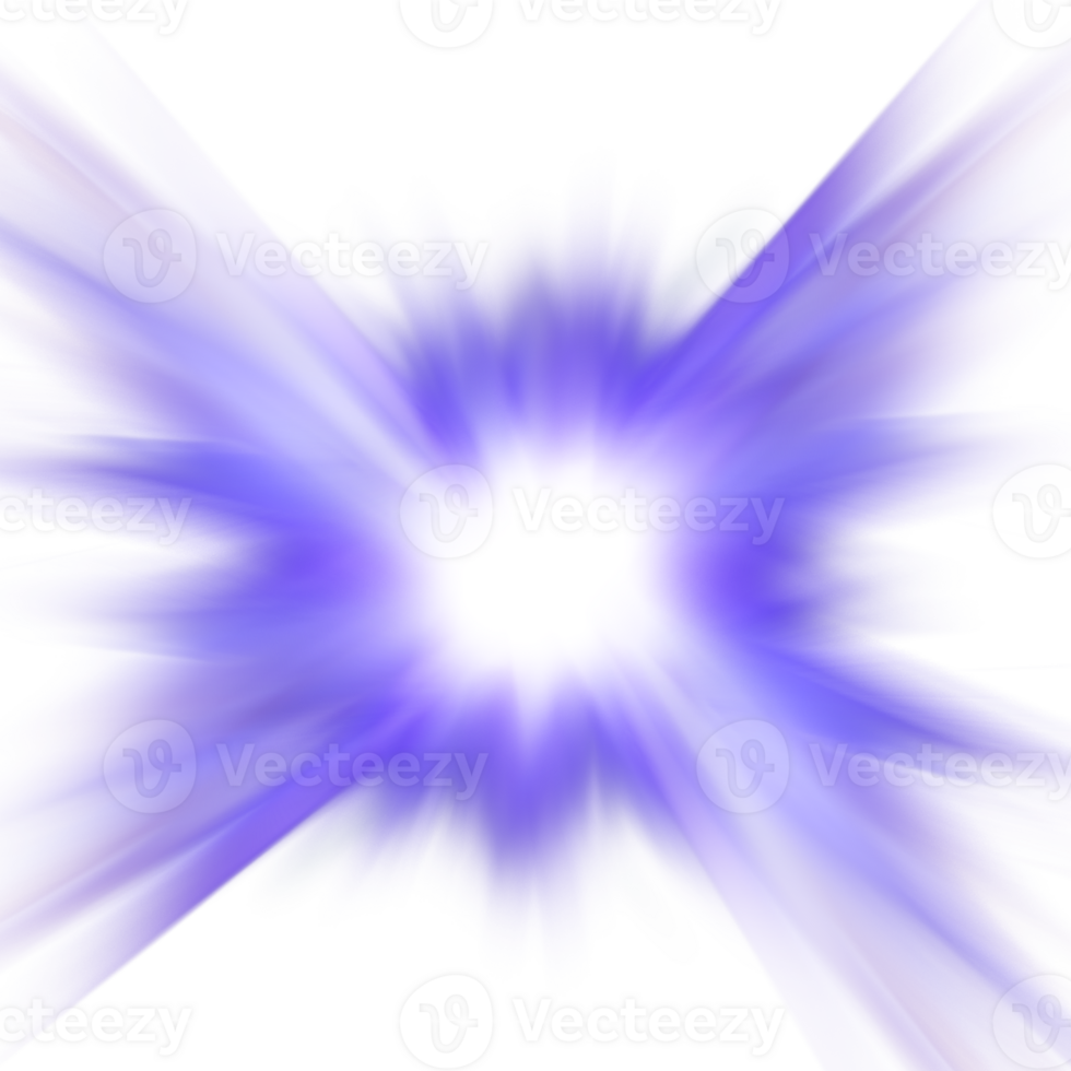 effetto luce blu png