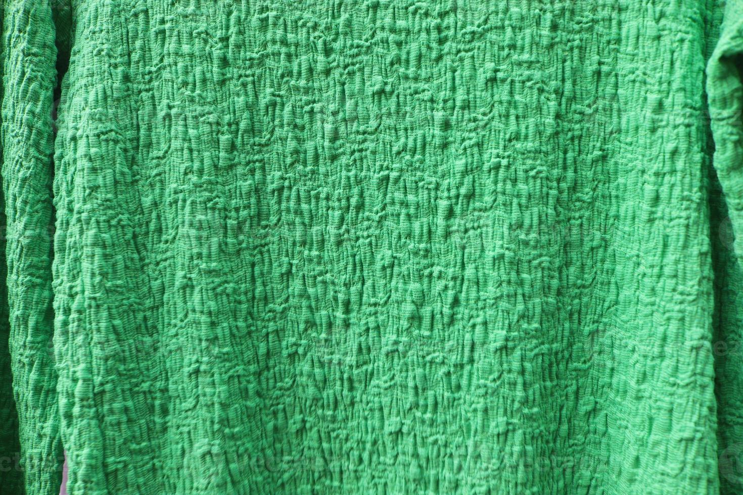 Samples of cloth and fabrics in different colors found at a fabrics market in Germany photo