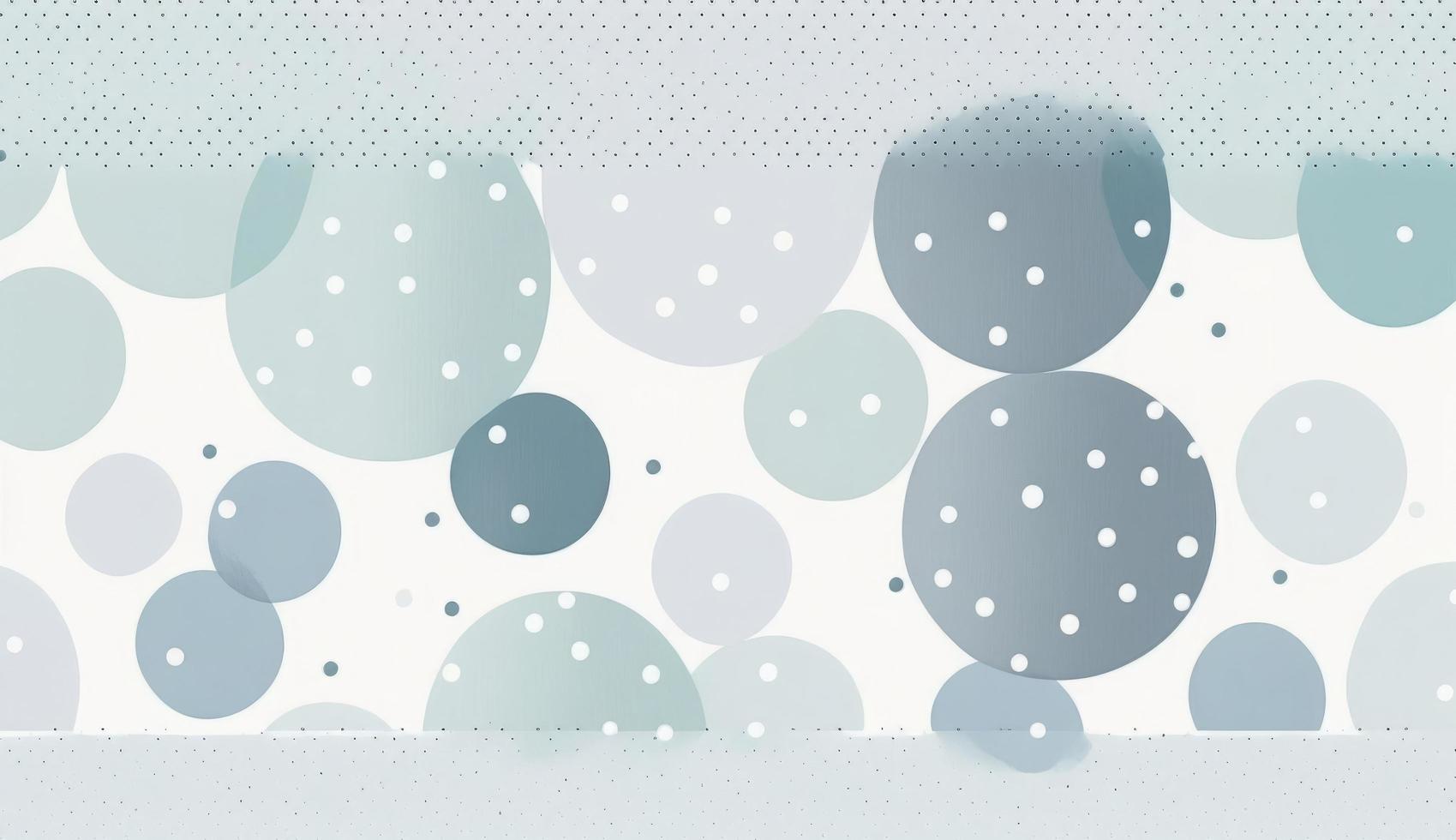 A seamless pattern featuring softly painted watercolor dots in various sizes, in a peaceful and dreamy color palette, Watercolor Dots Pattern, Abstract Art, watercolor pattern, Generate Ai photo