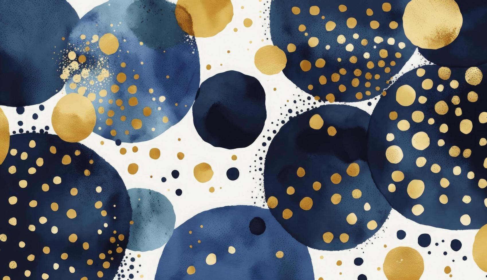 A seamless pattern featuring softly painted watercolor dots in various sizes, in a peaceful and dreamy color palette, Watercolor Dots Pattern, Abstract Art, watercolor pattern, Generate Ai photo