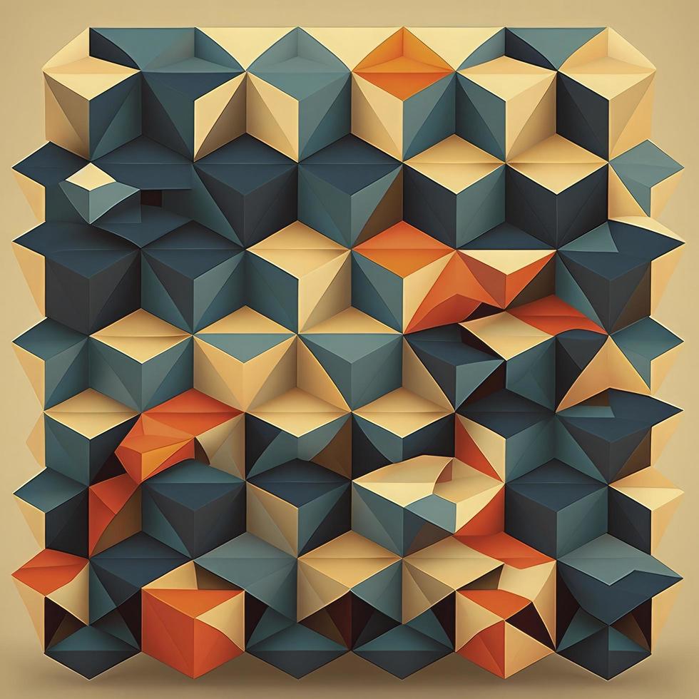 beautiful color palette illustration design, generate ai photo