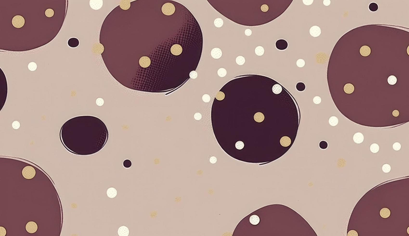 A seamless pattern featuring softly painted watercolor dots in various sizes, in a peaceful and dreamy color palette, Watercolor Dots Pattern, Abstract Art, watercolor pattern, Generate Ai photo