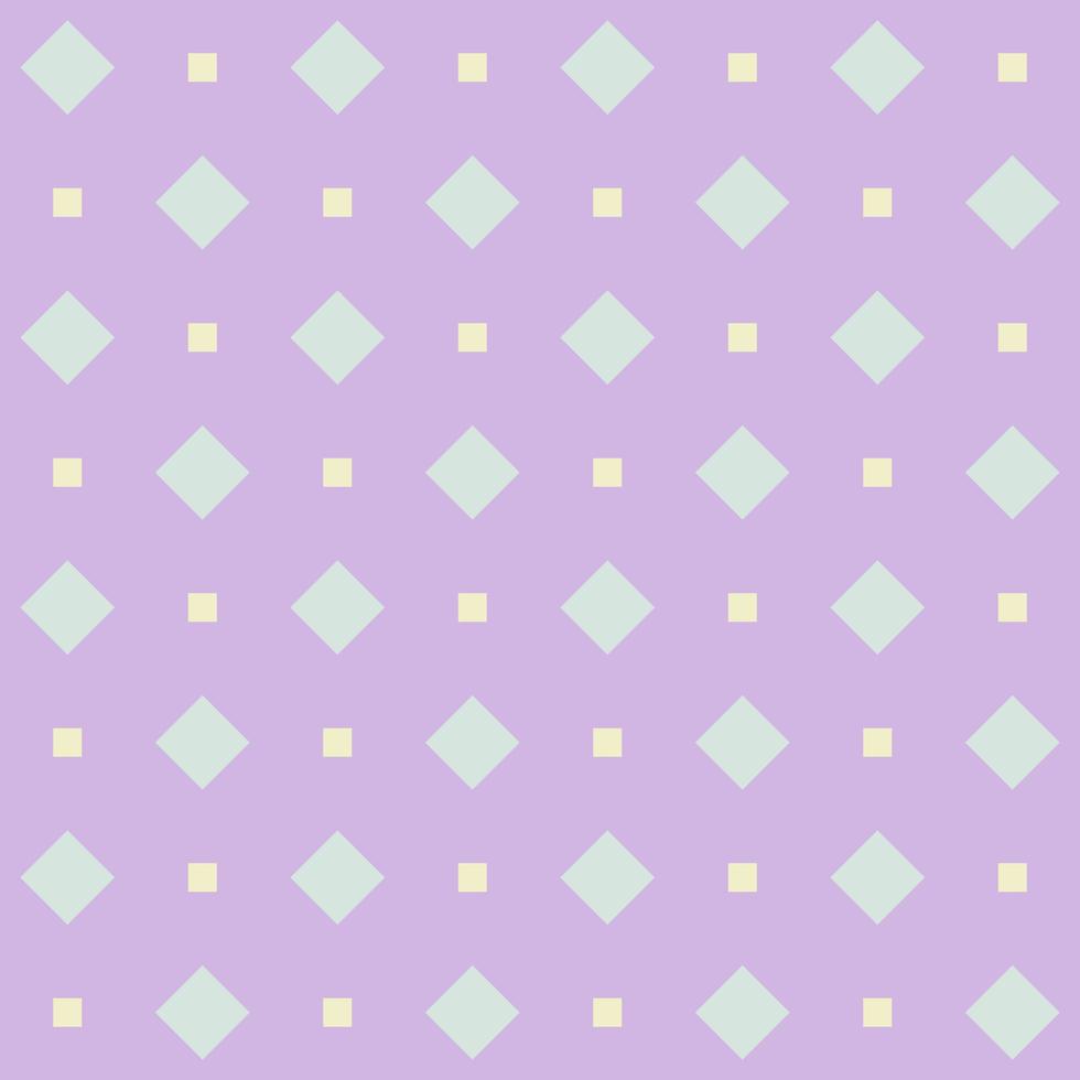 A cute purple, yellow, and green pastel seamless pattern of the rectangle with a background in Beach Concept Summer Theme, illustration photo