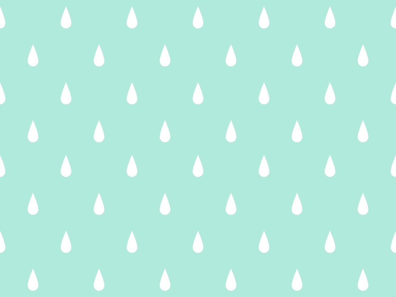 A cute Green and White pastel seamless pattern of the raindrop with a background in Beach Concept Summer Theme, illustration photo