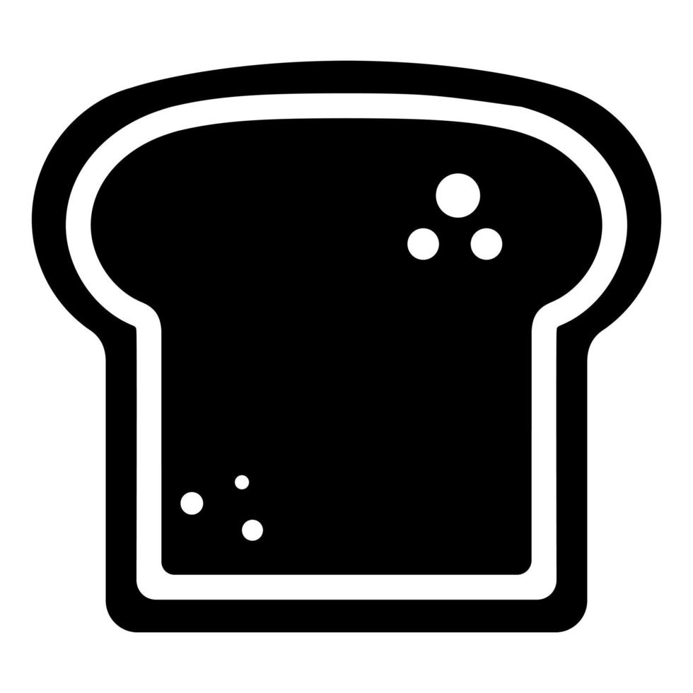 Bakery products icon vector. bake illustration sign. bread symbol. vector