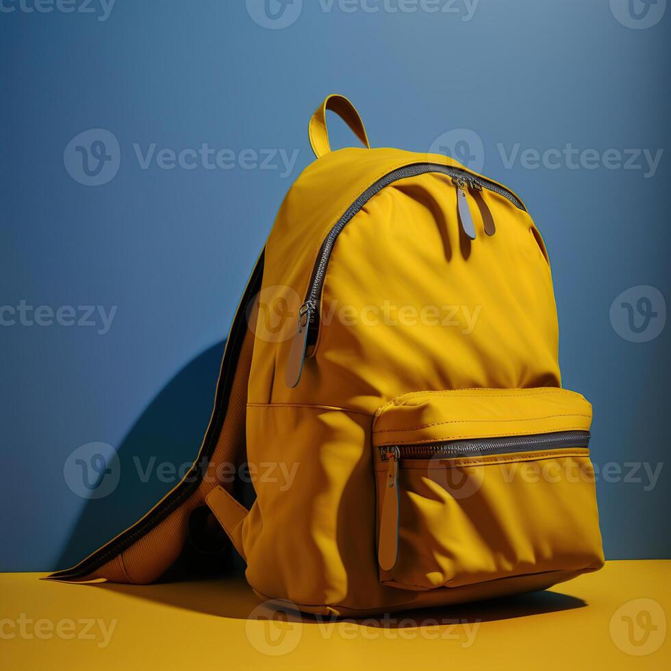 The Lively Yellow Backpack for Learning, photo