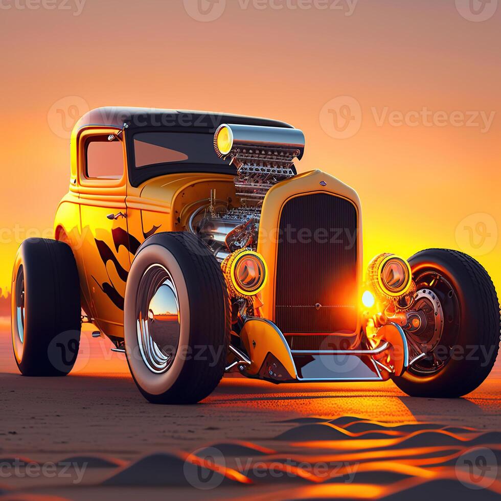 A Symphony of Power and Style, An Amazing Hot Rod, photo