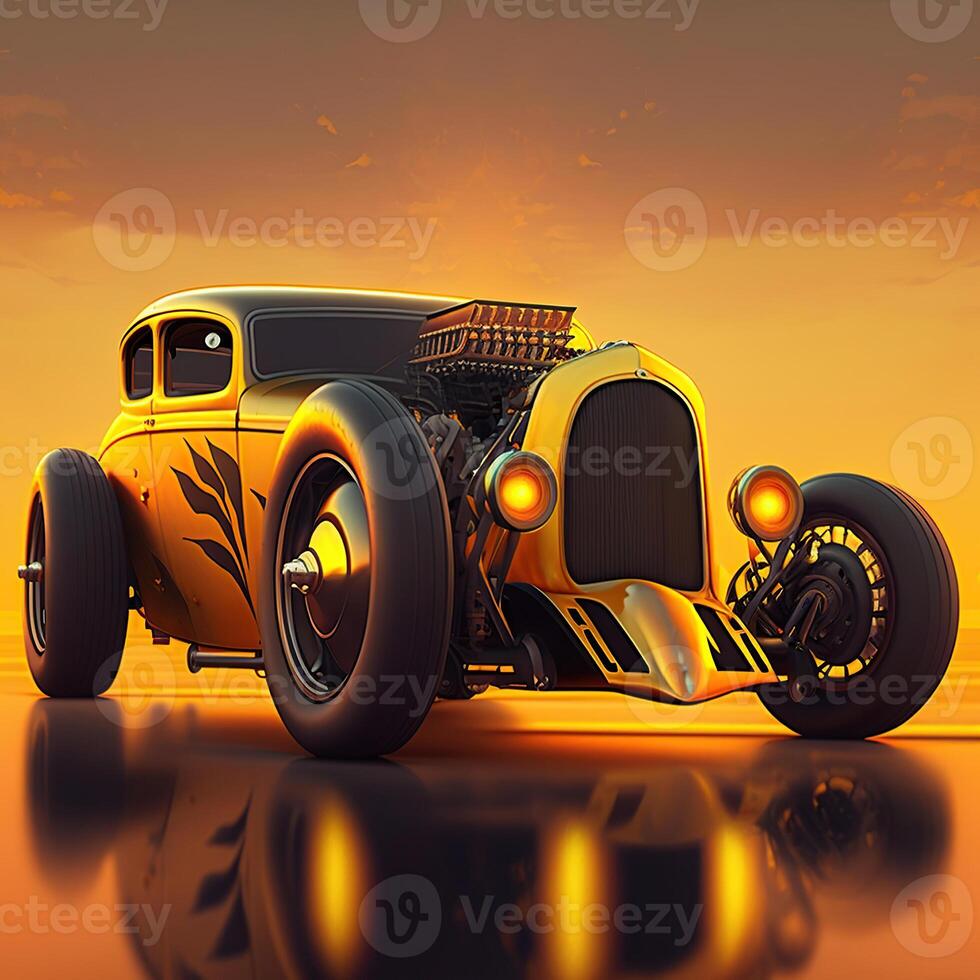 A Symphony of Power and Style, An Amazing Hot Rod, photo