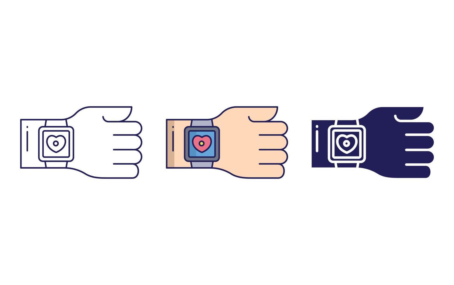 Fitness Watch vector icon