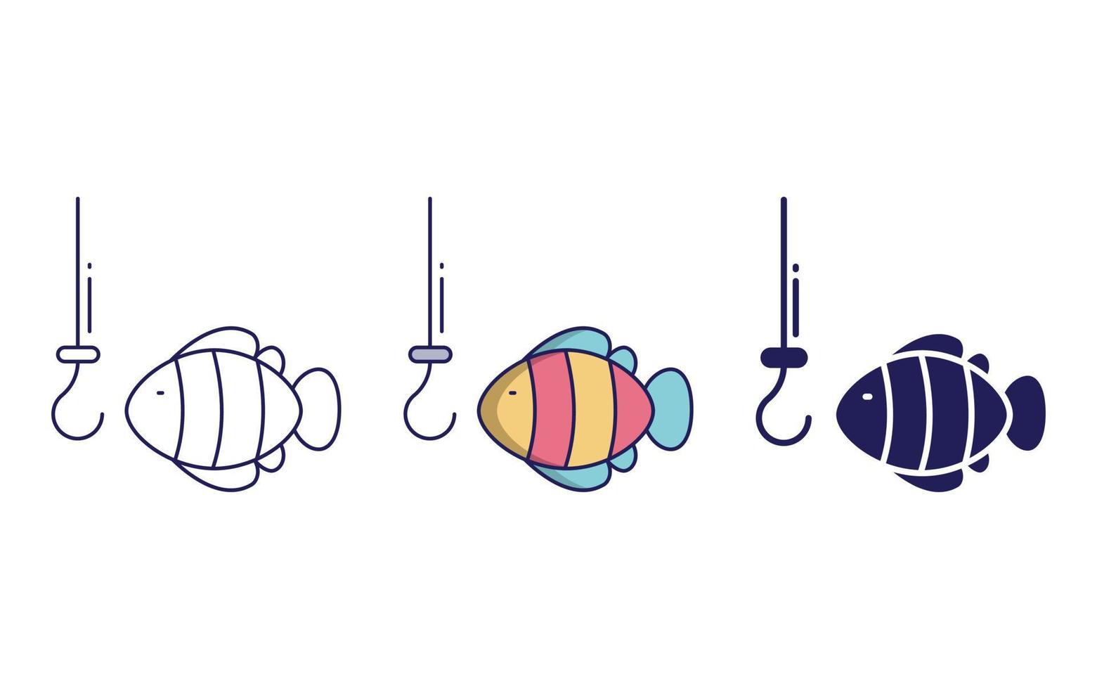 Fishing vector icon