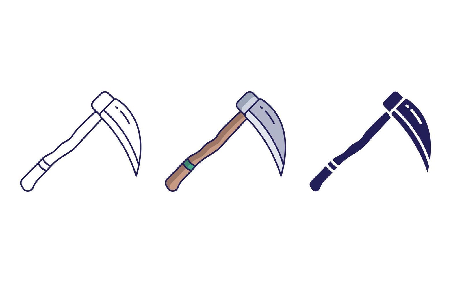Pickaxe vector icon