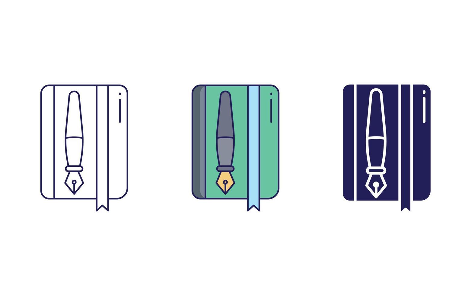 Diary vector icon