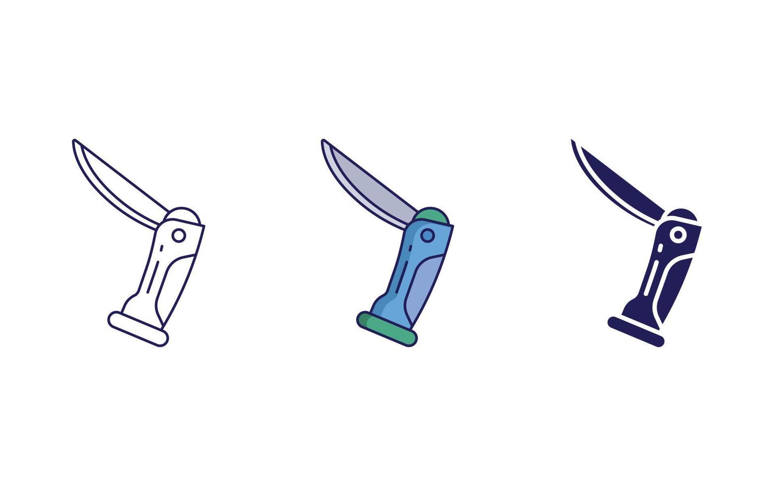 Pocket Knife vector icon