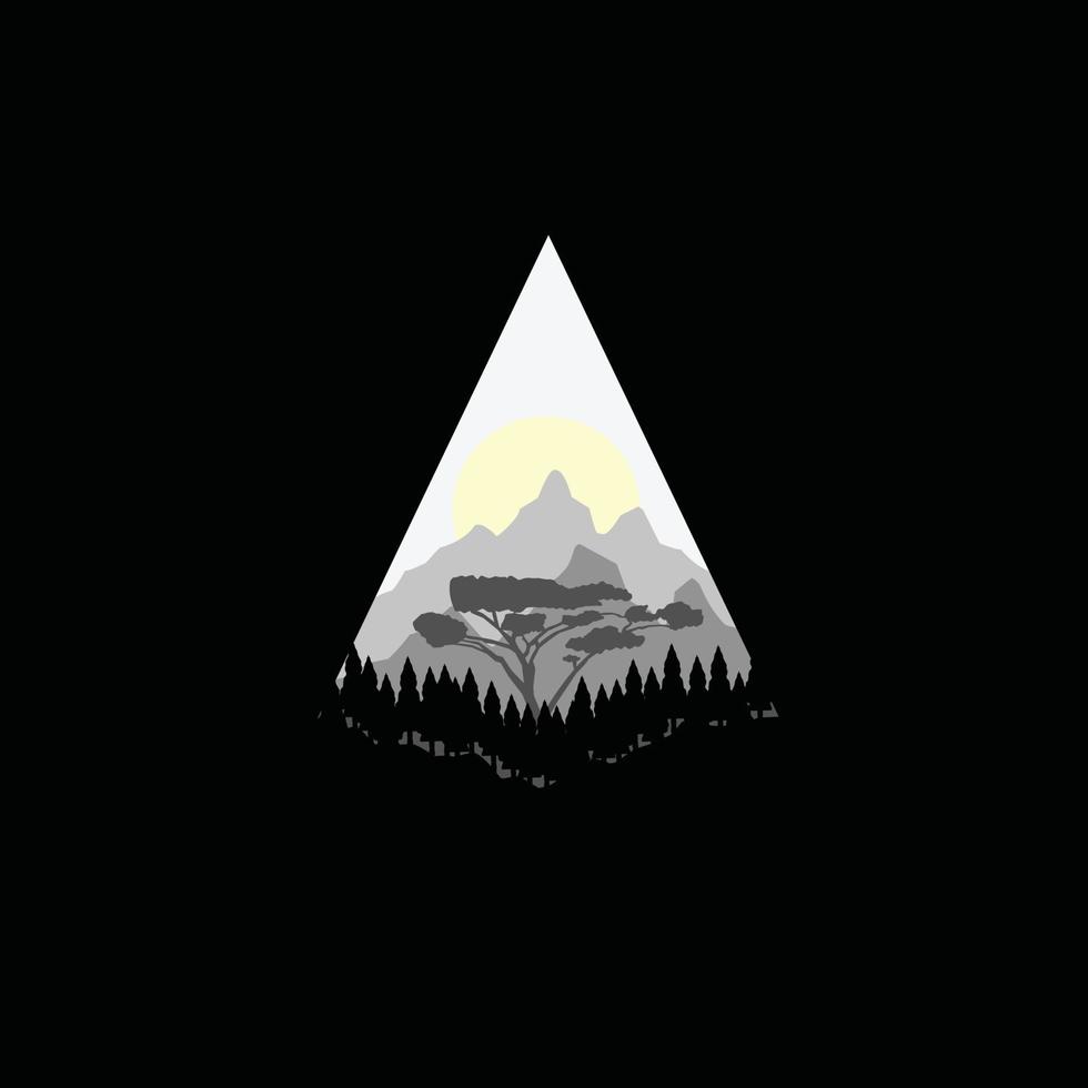 adventure logo illustration design template vector