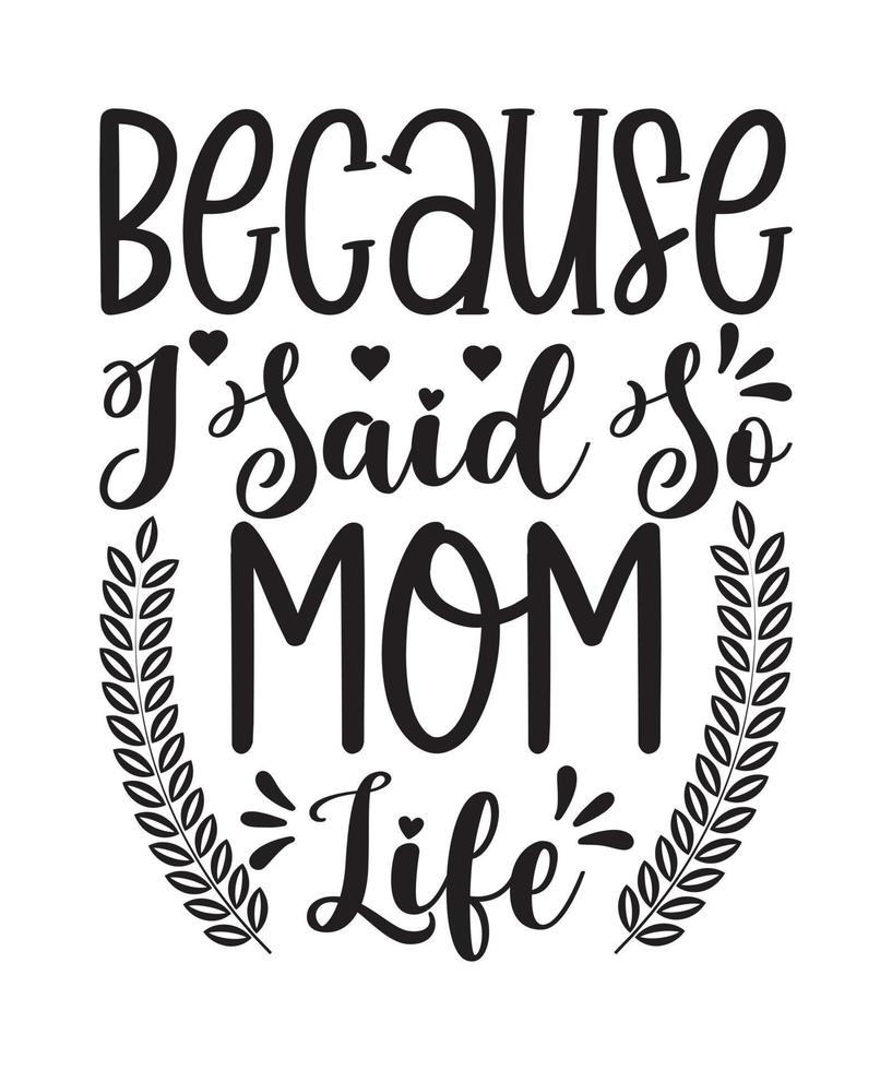 Mothers Day T-shirt Design vector