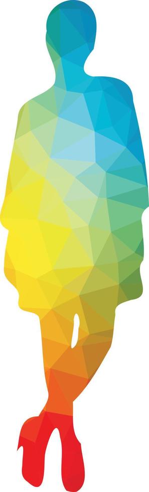 Silhouette Of A Man Or A Woman, Graphics vector