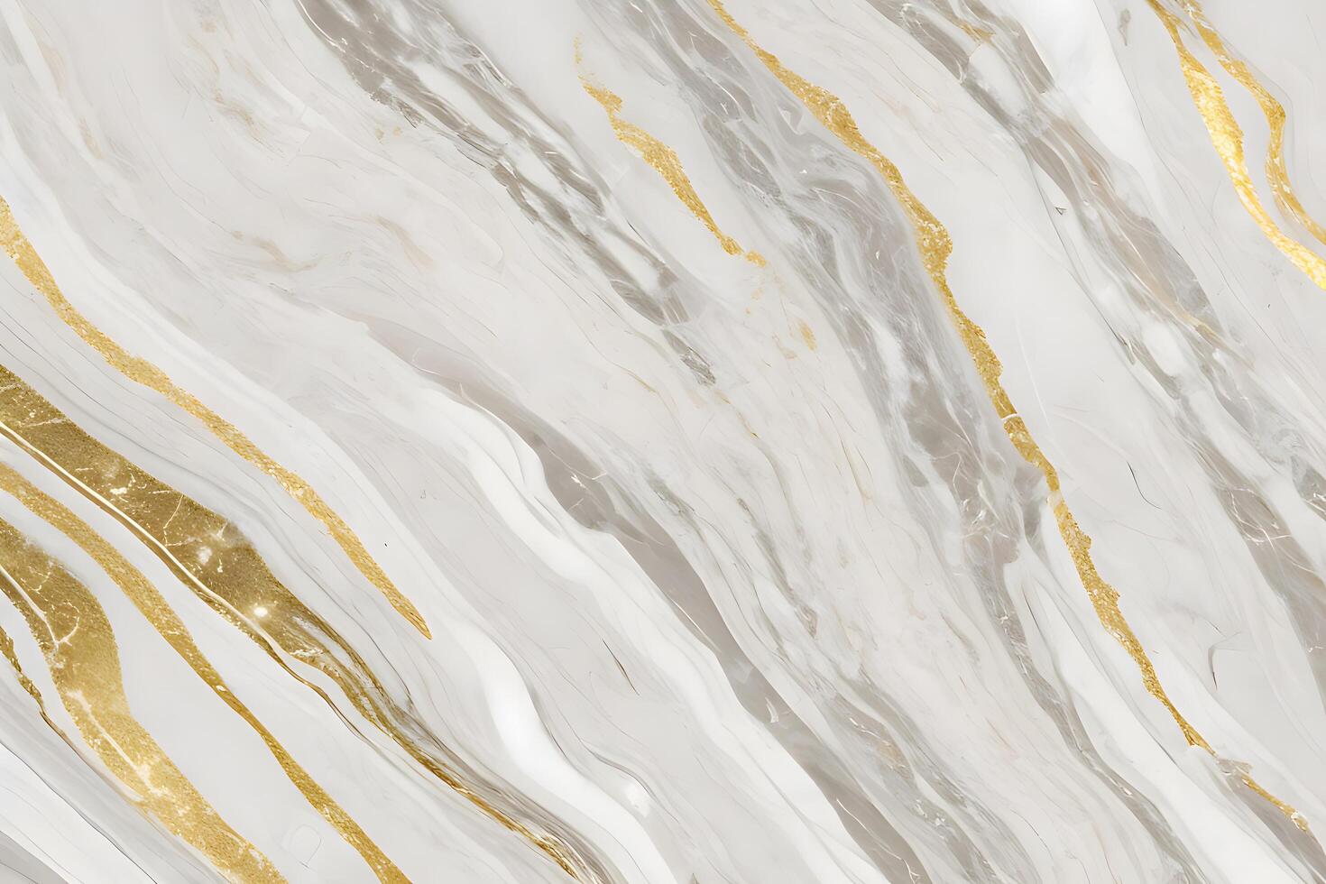 White and gold marble texture. Luxury abstract fluid art paint background. photo
