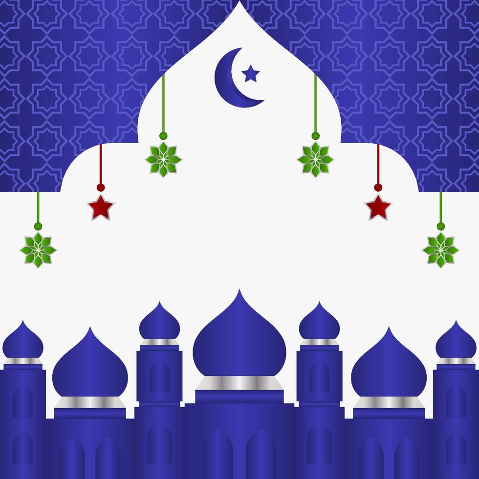 Modern Islamic Background Design vector