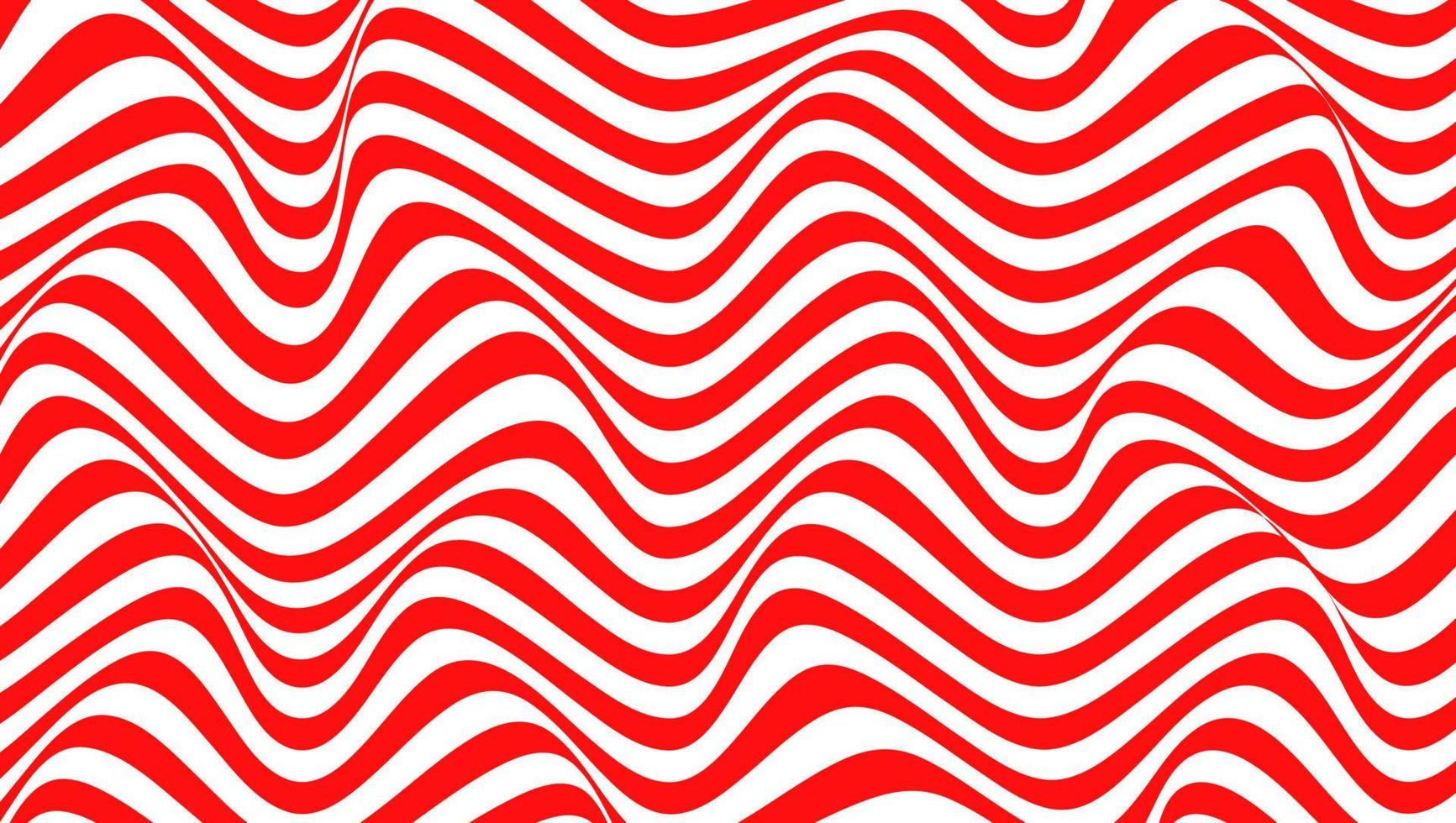 Abstract lines. 3d graphic effect. Stripe vector background. Red ribbons on white backdrop.