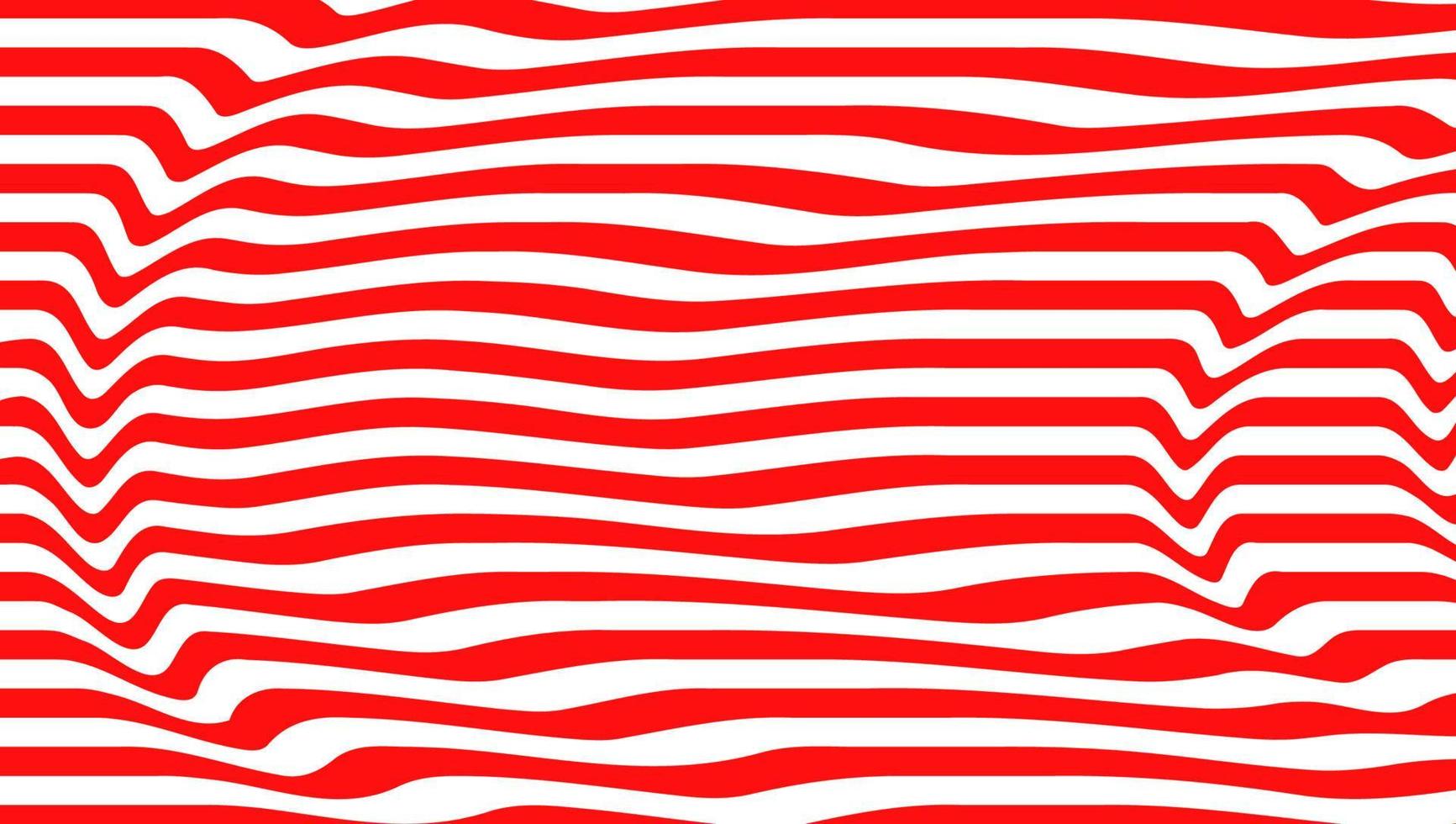 Abstract lines. 3d graphic effect. Stripe vector background. Red ribbons on white backdrop.