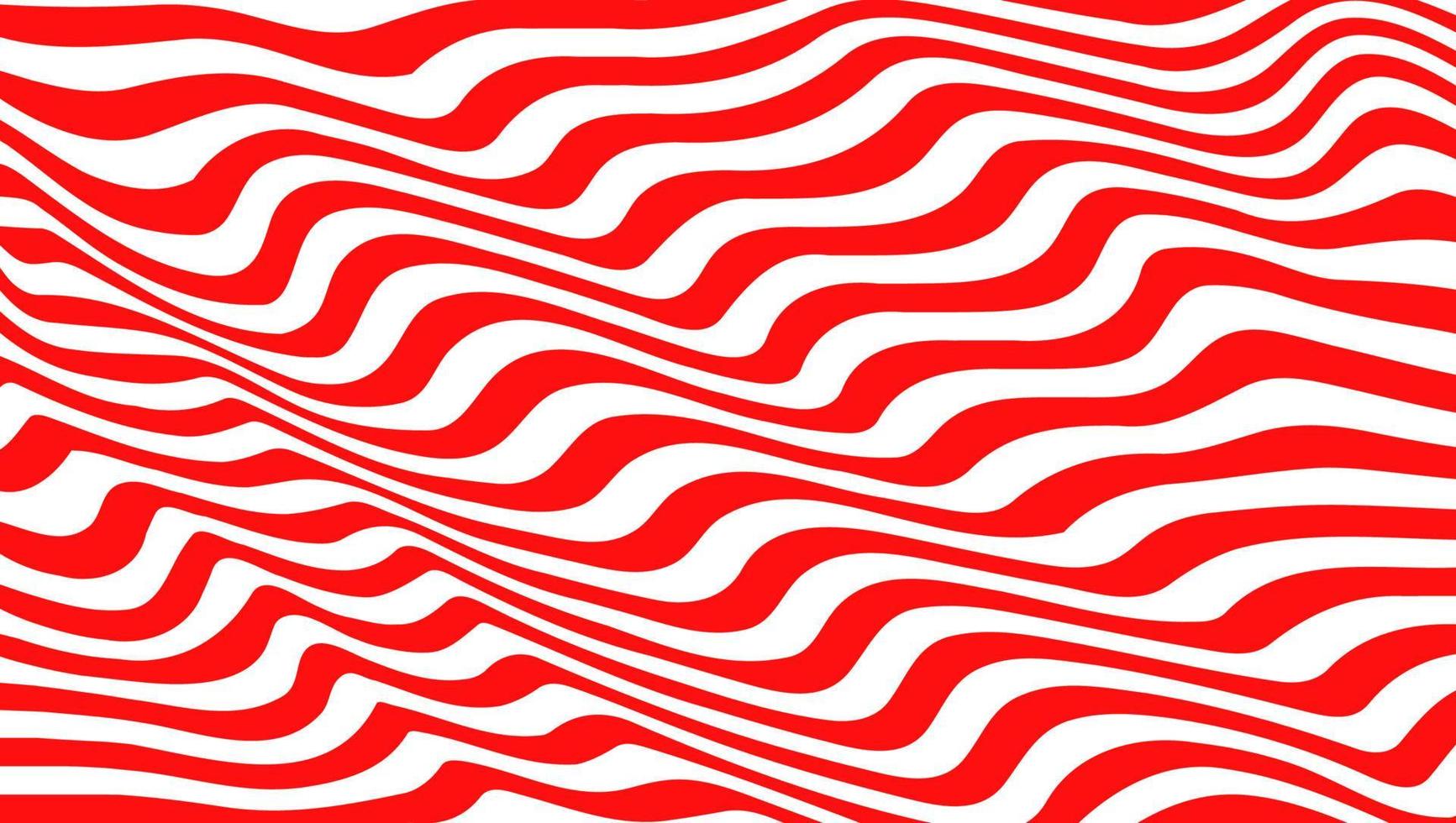 Abstract lines. 3d graphic effect. Stripe vector background. Red ribbons on white backdrop.