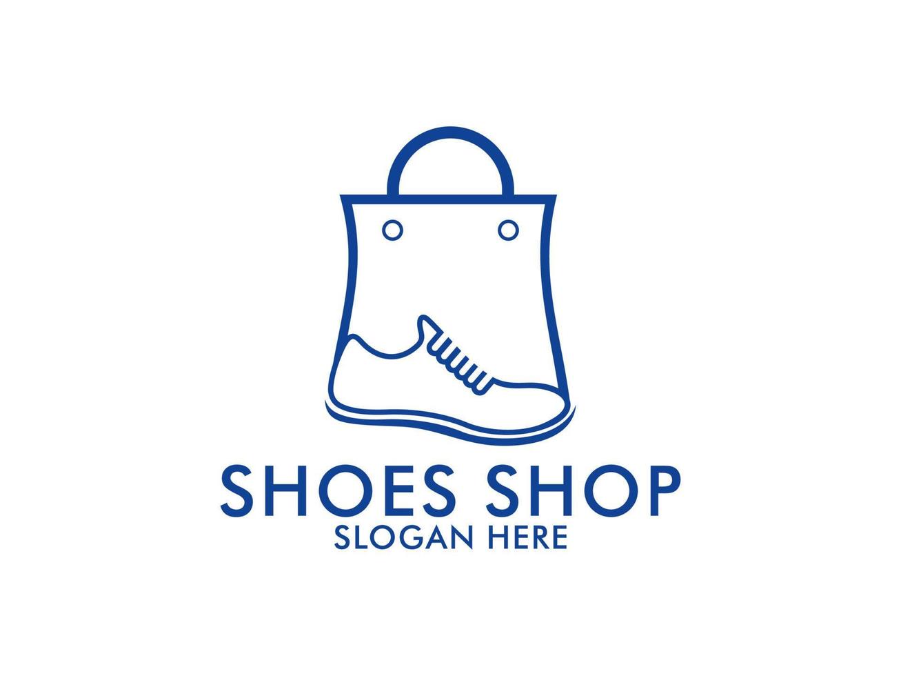 Shoes Shop Logo, shoe sneaker logo vector Template Design