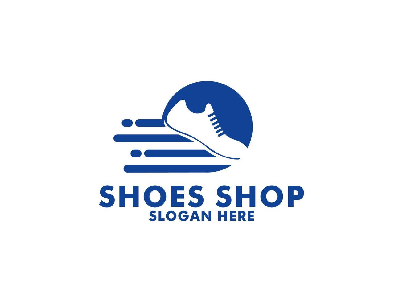 Shoes Shop Logo, shoe sneaker logo vector Template Design