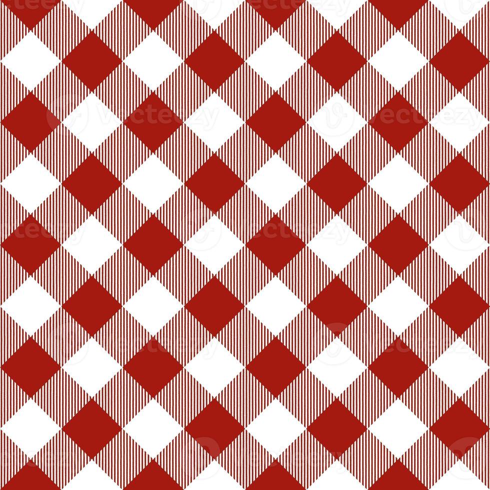 Gingham seamless pattern, red and white tail can be used in decorative designs. fashion clothes Bedding sets, curtains, tablecloths, notebooks photo