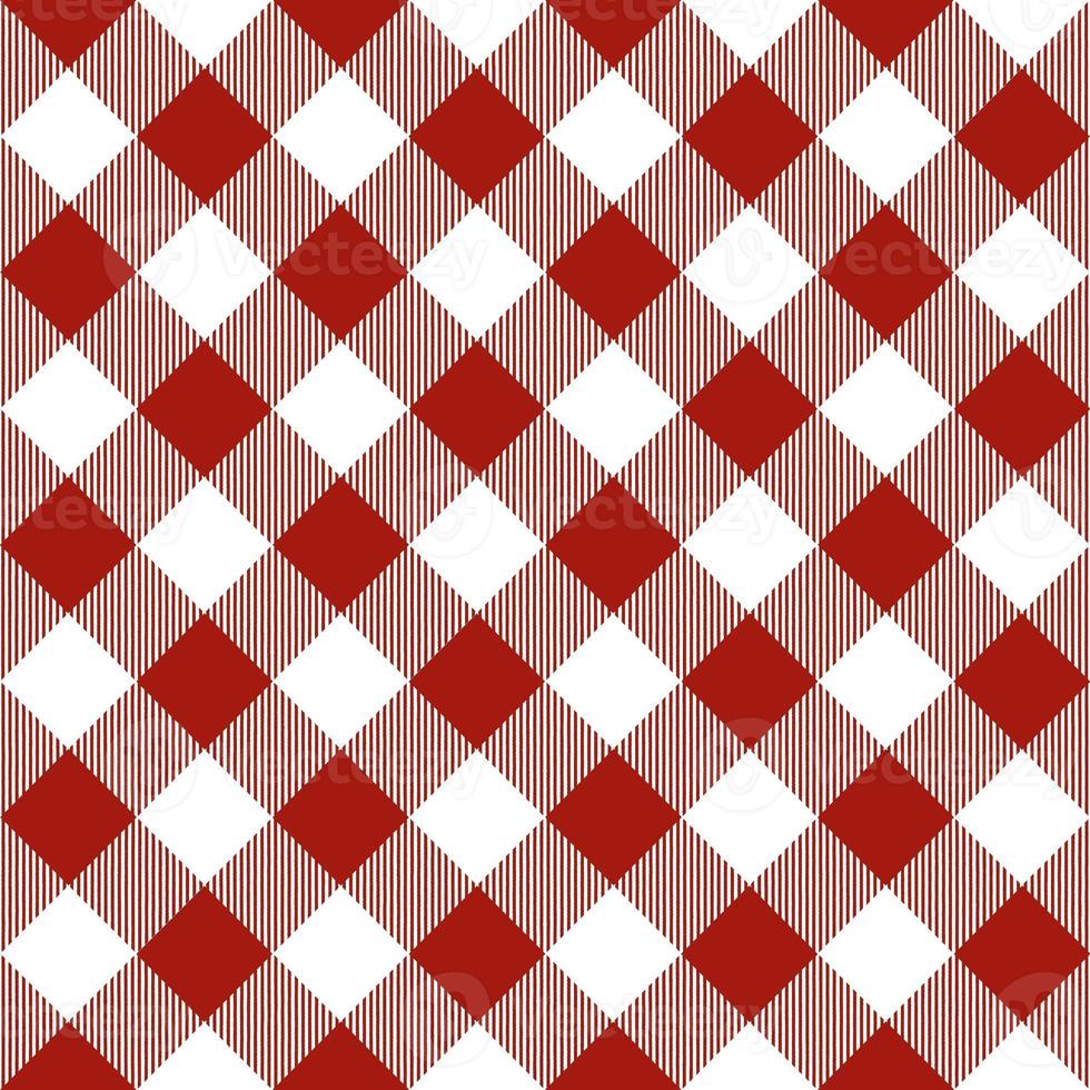 Gingham seamless pattern, red and white tail can be used in decorative designs. fashion clothes Bedding sets, curtains, tablecloths, notebooks photo