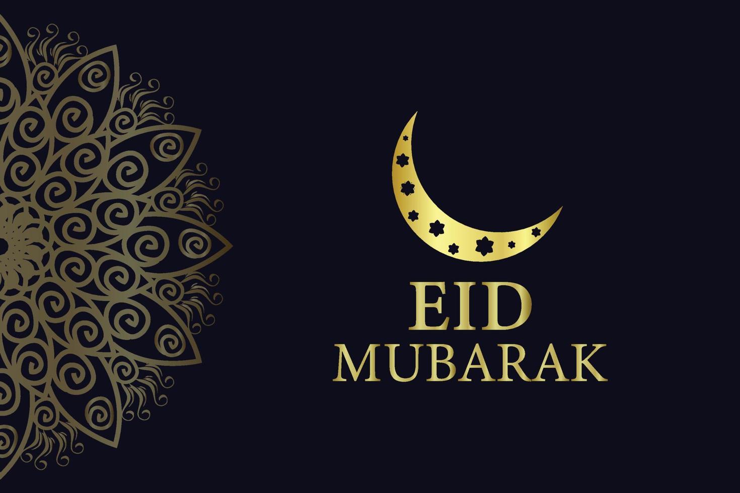 Ramadan Kareem background in luxury style. Luxury golden arabesque style mandala pattern background. Vector illustration