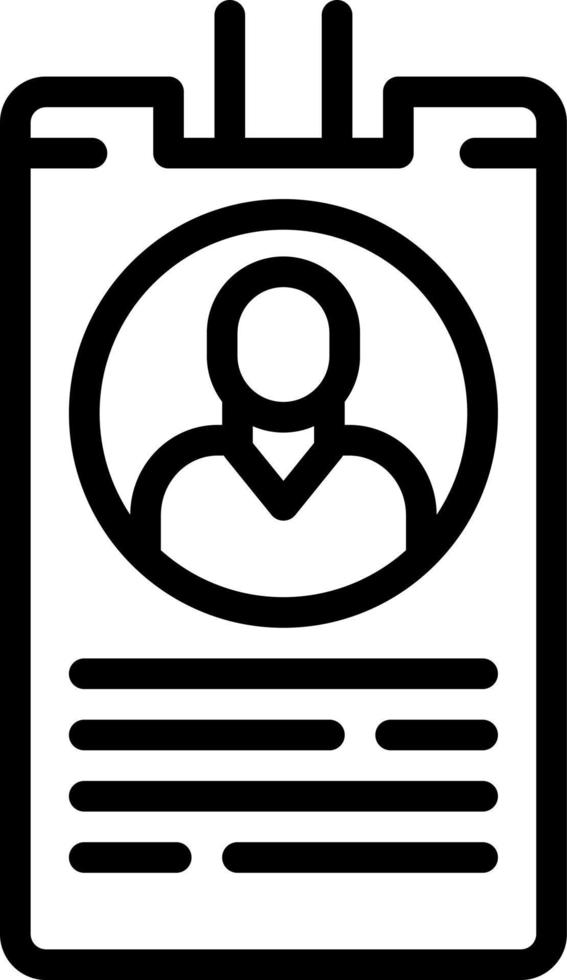 line icon for named vector