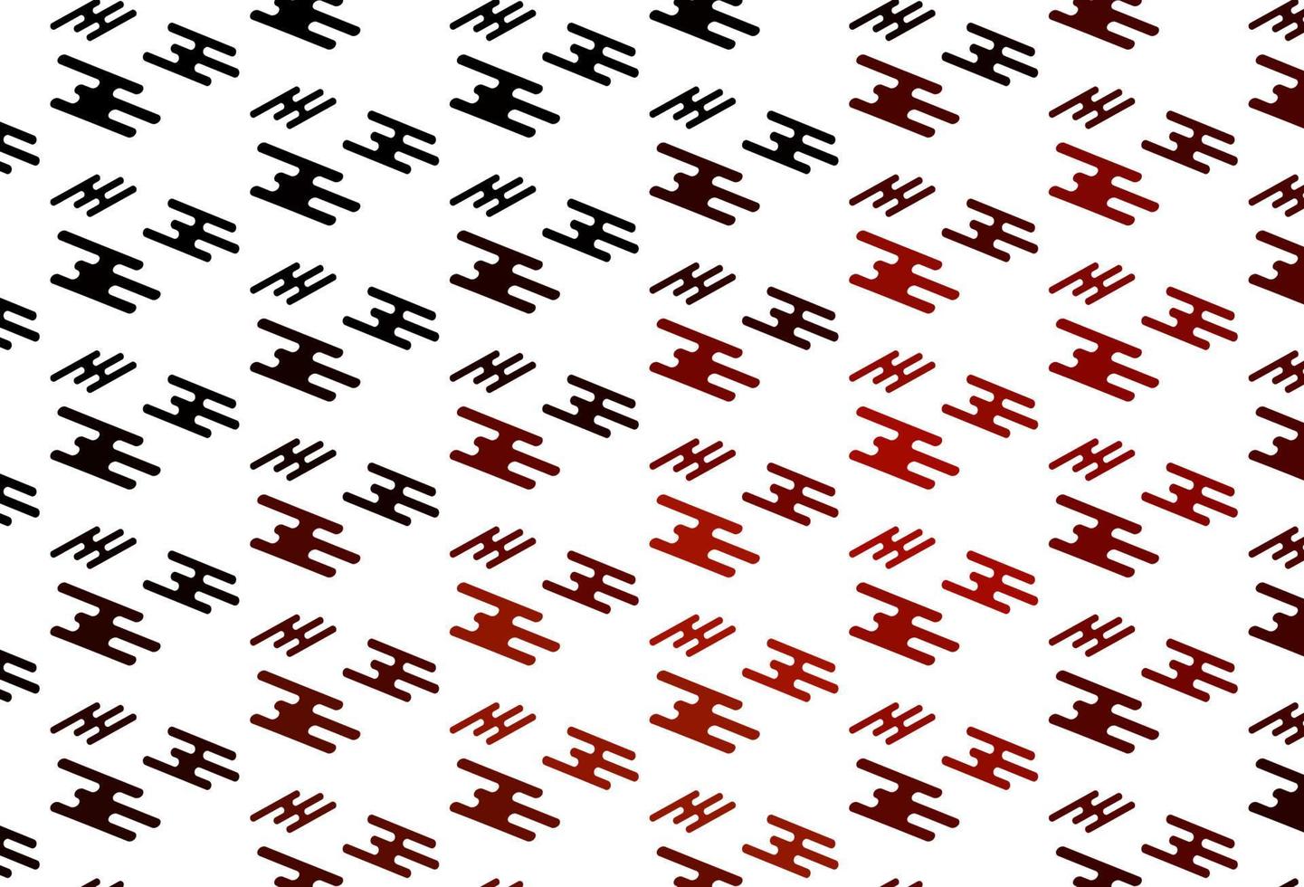Light Red vector template with repeated sticks.