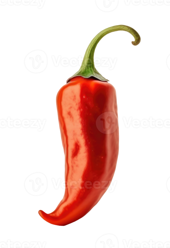 rood koud peper geïsoleerd png