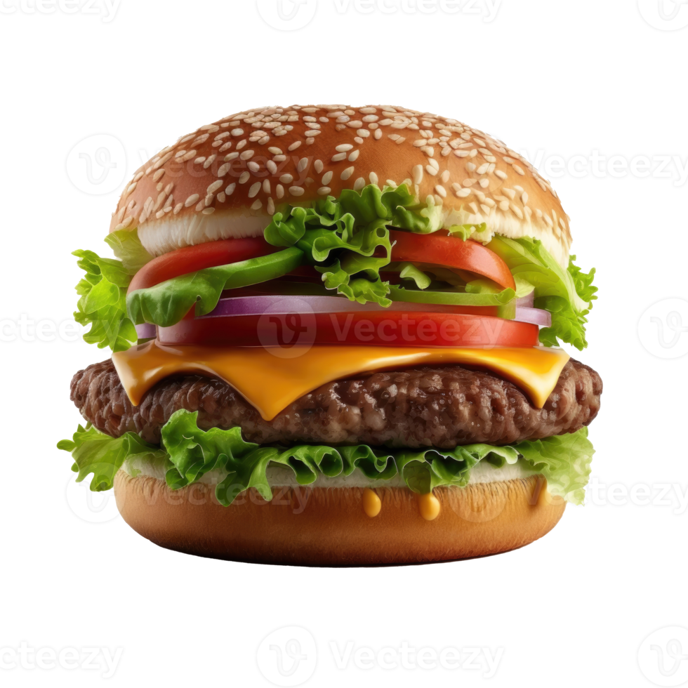 Beef Burger Isolated png