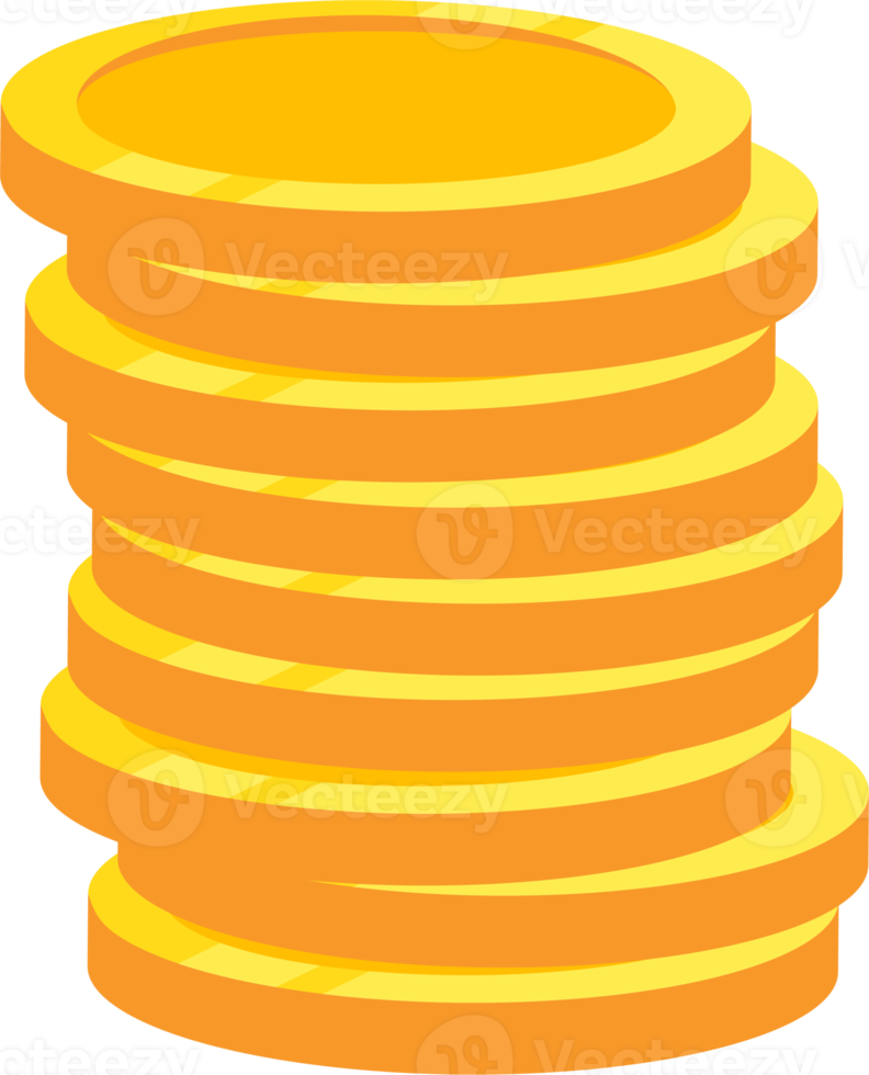 Coin and money cash icon png