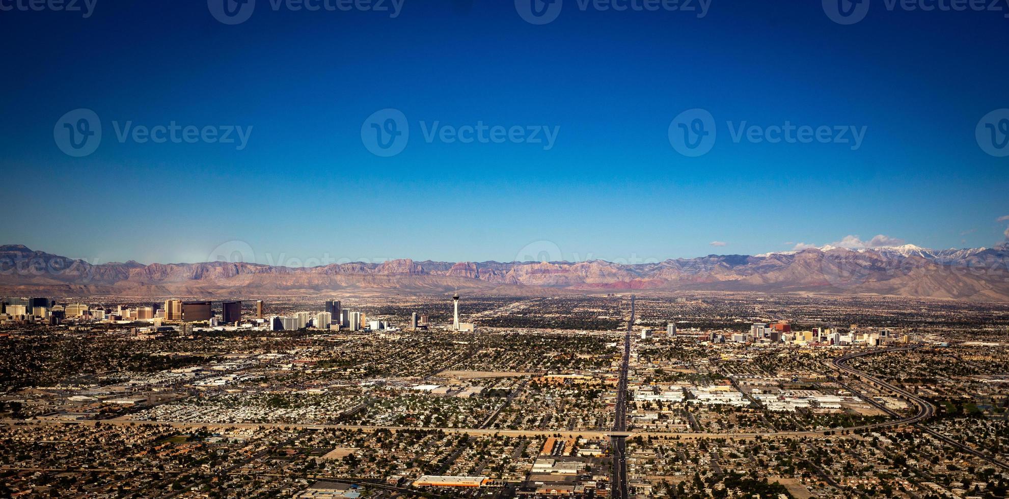 Panoramic View of Las Vegas photo