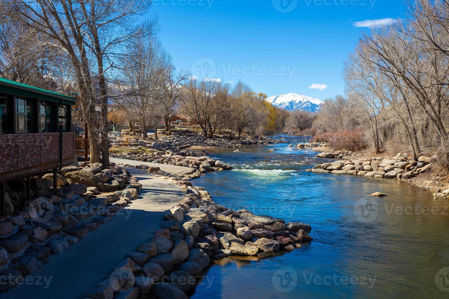 Creek in Salida Colorado photo