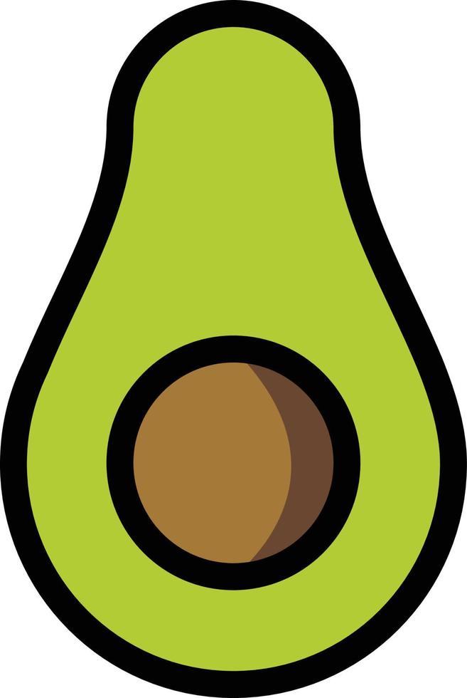 avocado Illustration Vector