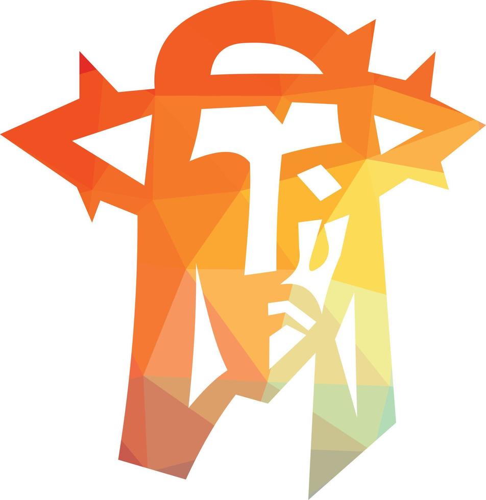 Vector Image Of A Silhouette Of Jesus Christ