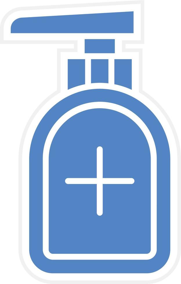 Hand Sanitizer Vector Icon Design