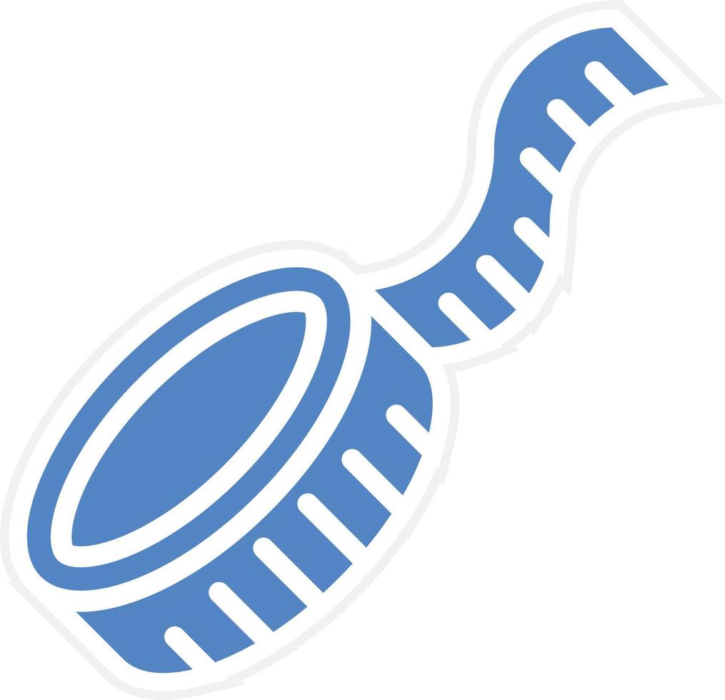 Measuring Tape Vector Icon Design