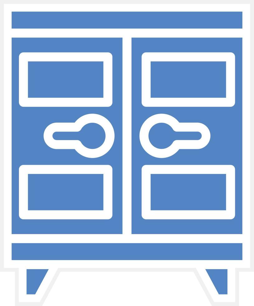 Locker Vector Icon Design