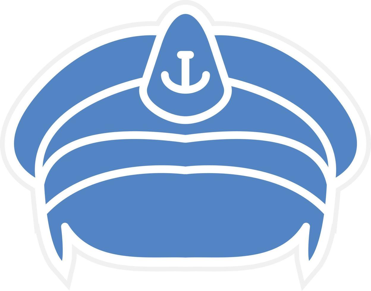 marinero sombrero vector icono diseño