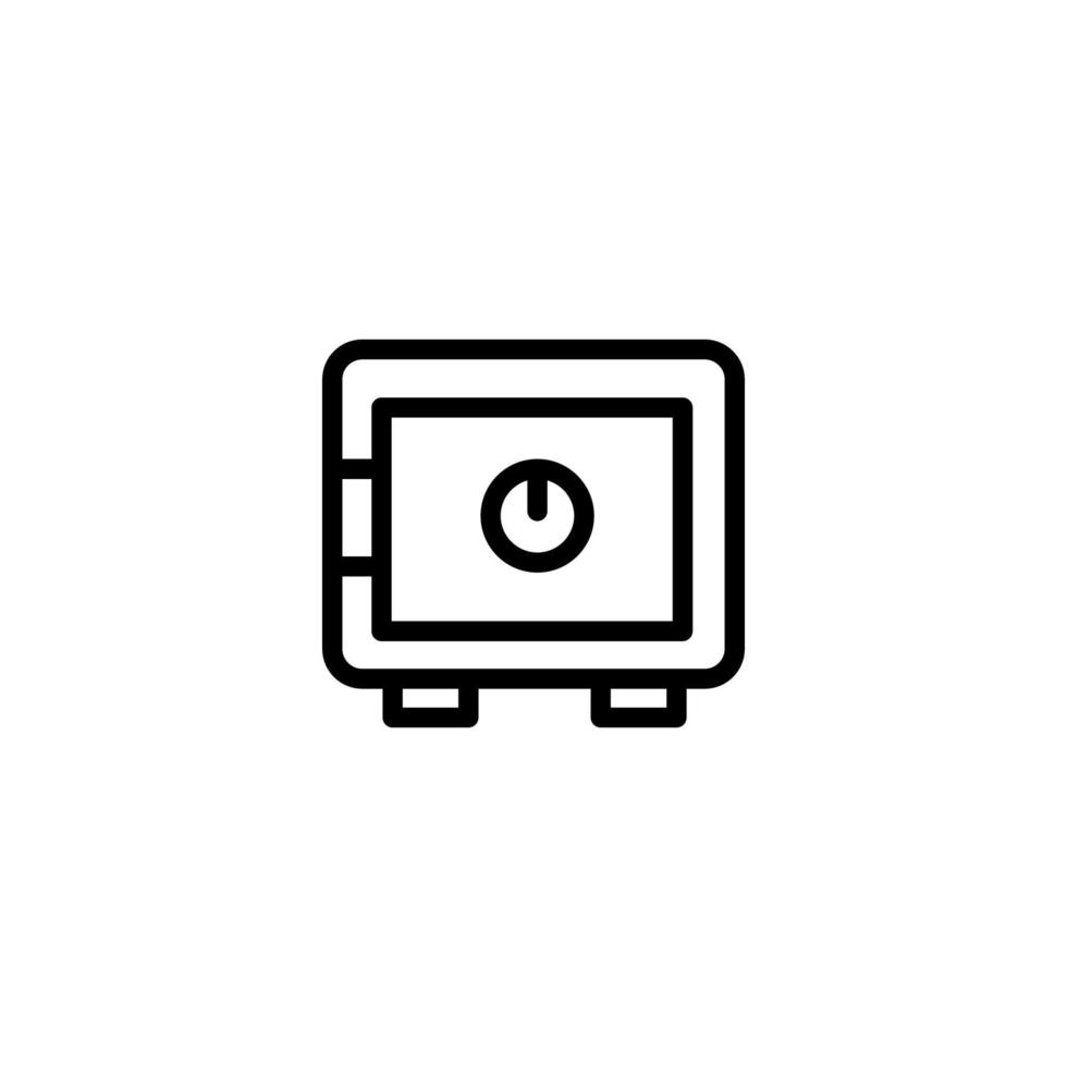 saving money finance icon line vector