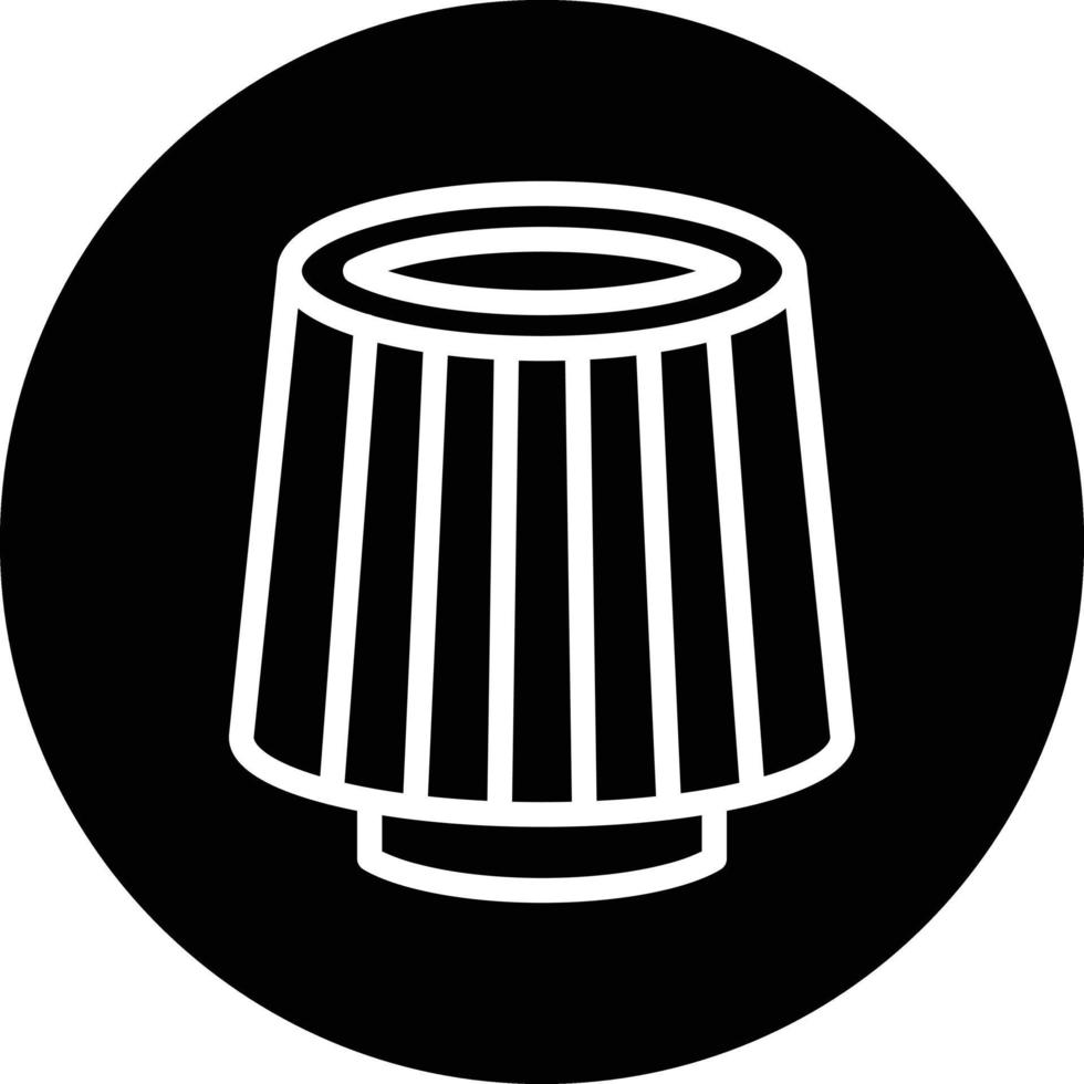 Airfilter Vector Icon Design
