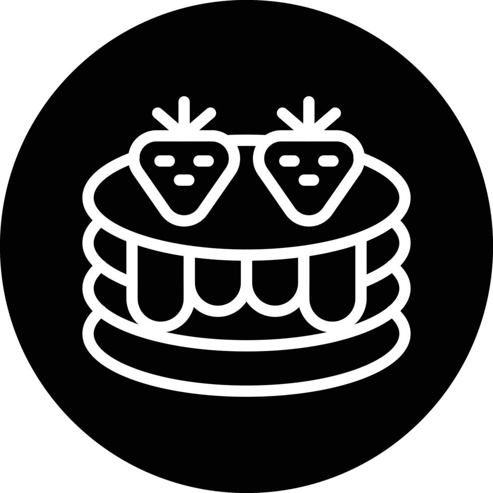 Pancake Vector Icon Design