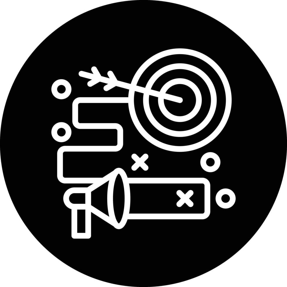 Marketing Strategy Vector Icon Design